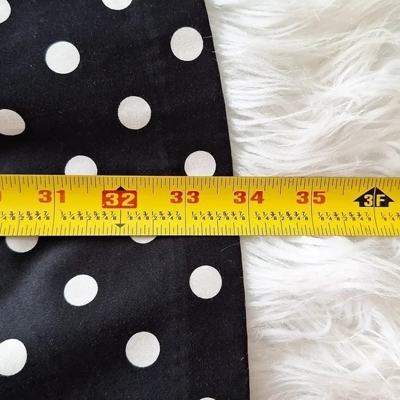 NEW LC Lauren Conrad Polka Dot Fit and Flare Dress - Picture 15 of 16